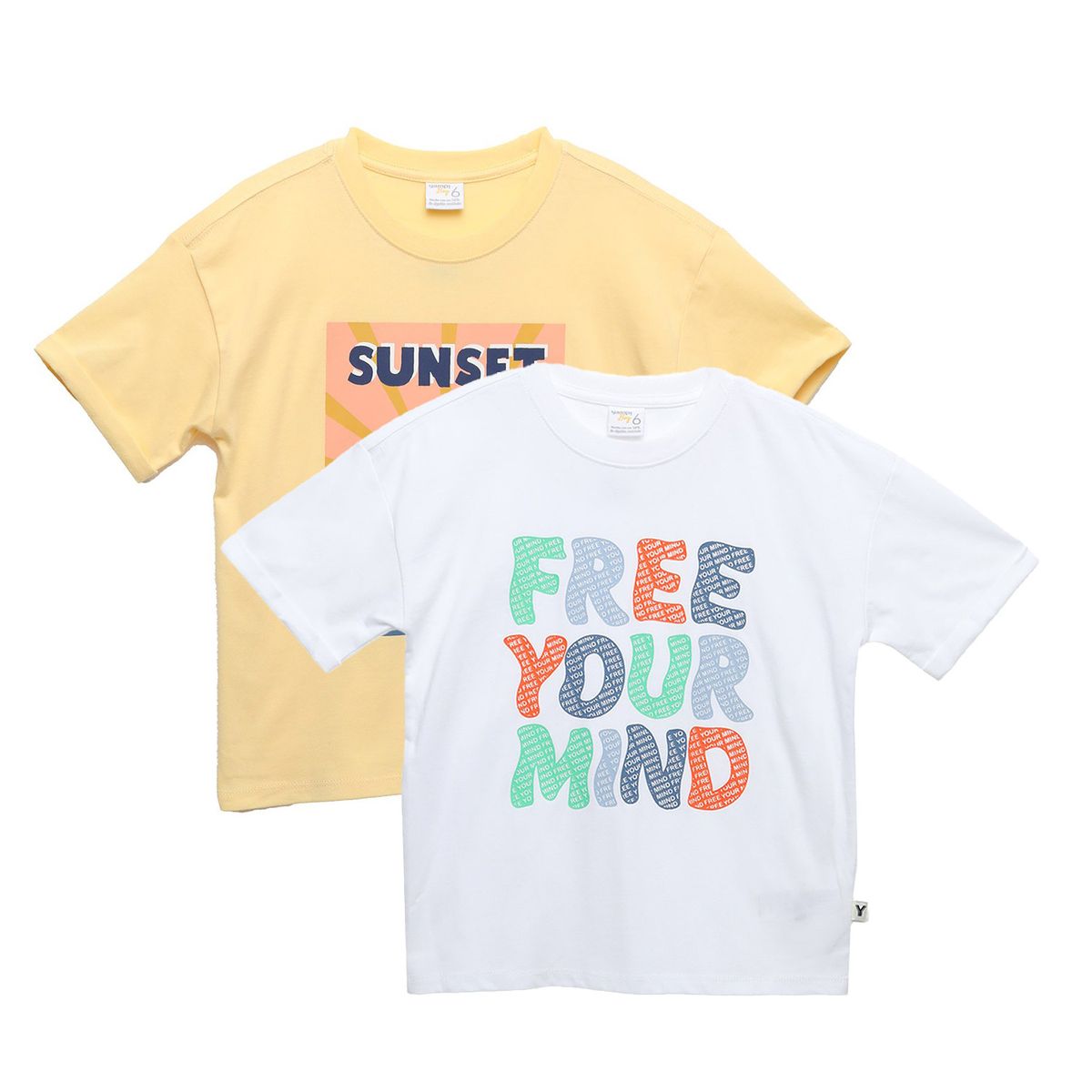 YAMP - Polo Niño Manga Corta Pack X2 Algodón Yamp