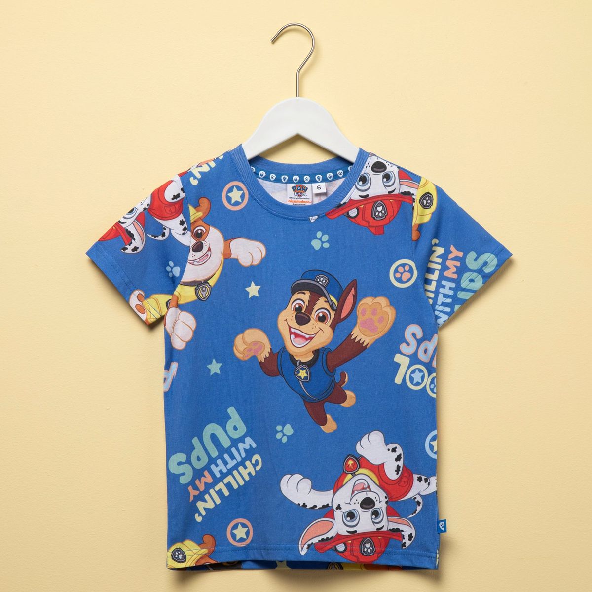 PAW PATROL - Polo Niño Manga Corta Algodón Paw Patrol