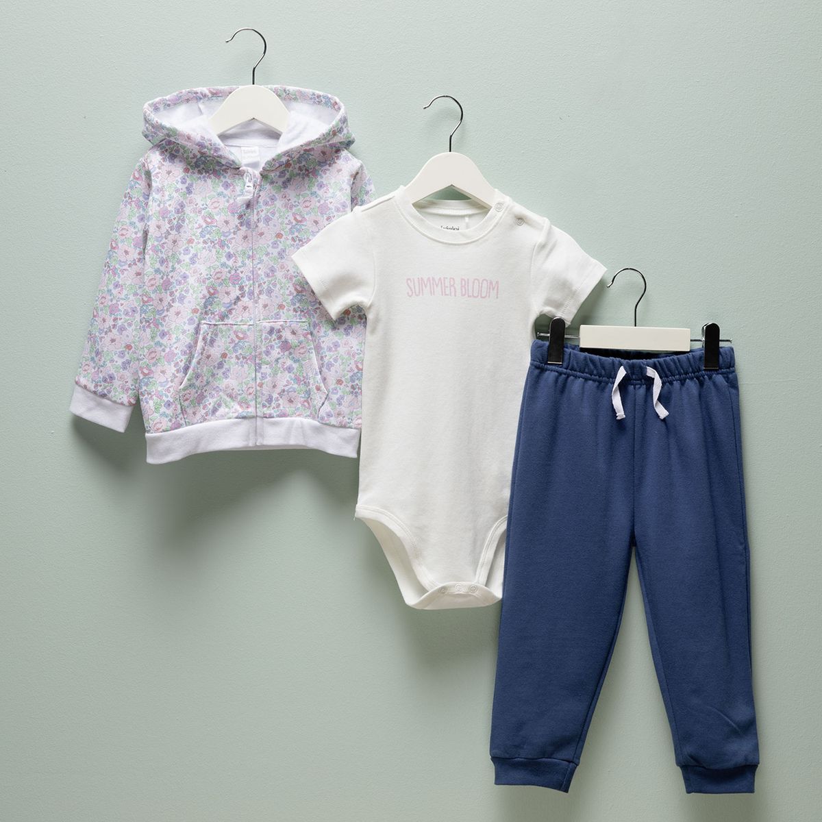 YAMP - Conjunto Bebé Niña Algodón Yamp