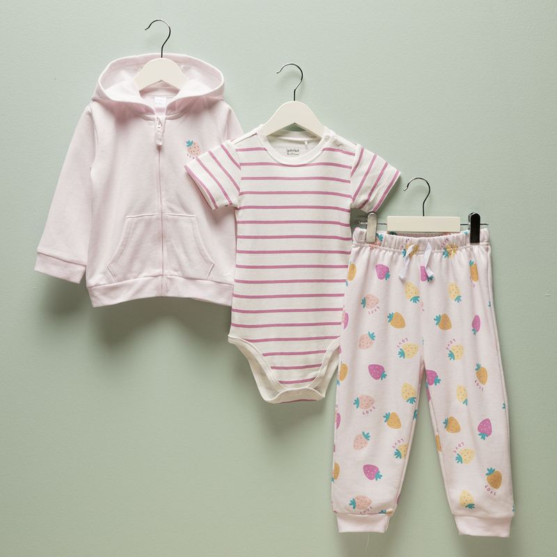 YAMP - Conjunto Bebé Niña Algodón Yamp