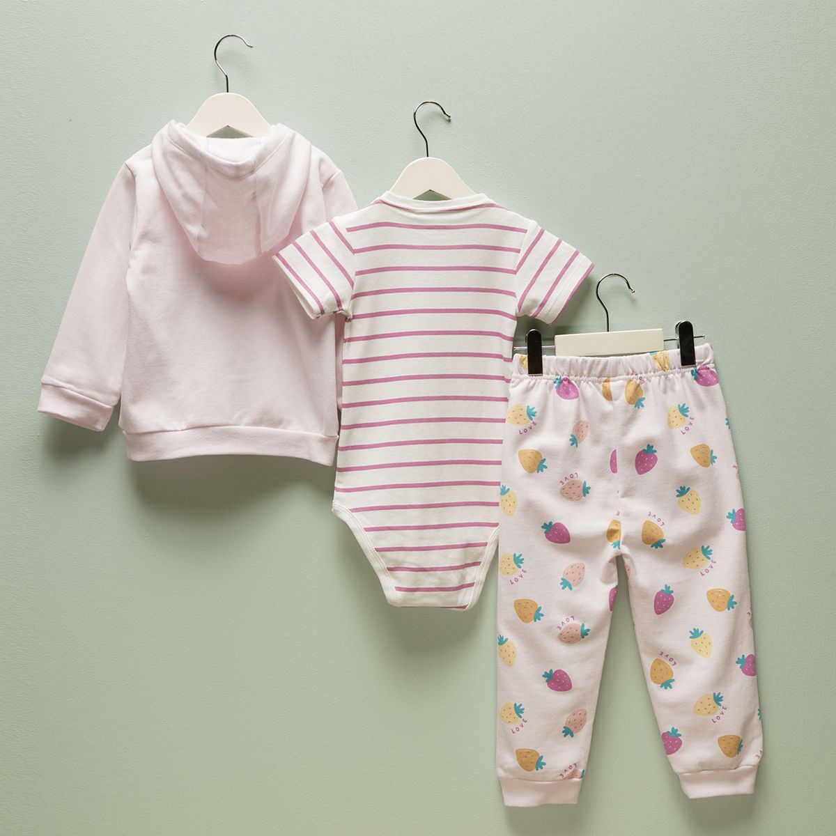 YAMP - Conjunto Bebé Niña Algodón Yamp