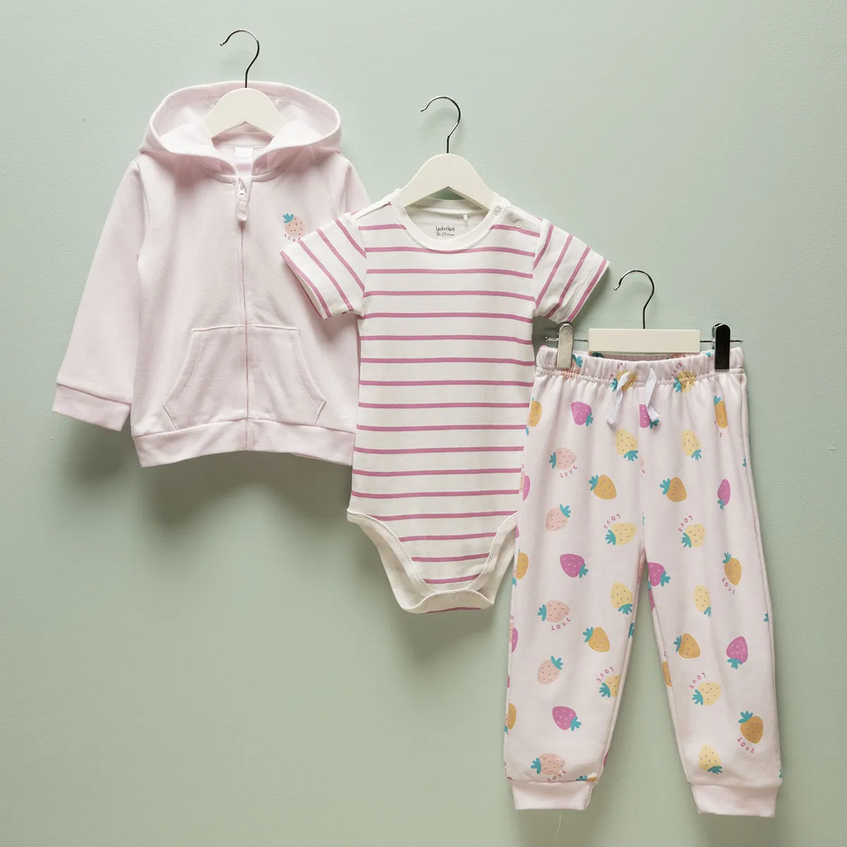 YAMP - Conjunto Bebé Niña Algodón Yamp