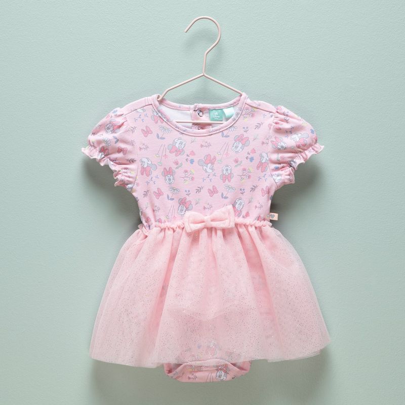 MINNIE - Body Bebé Niña Algodón Minnie