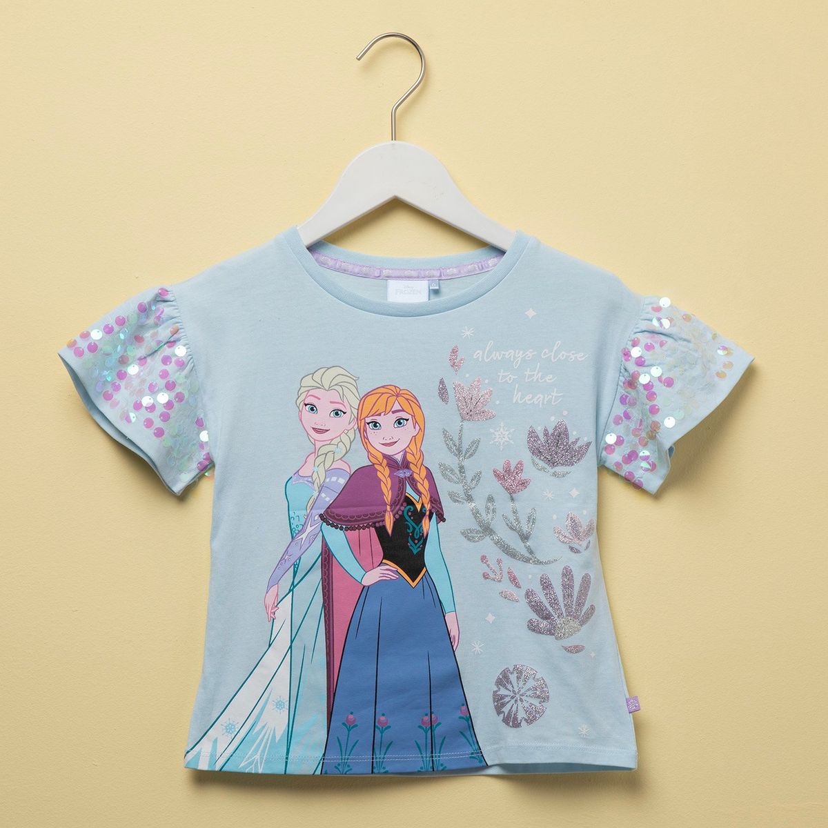 FROZEN - Polo Niña Manga Corta Algodón Frozen