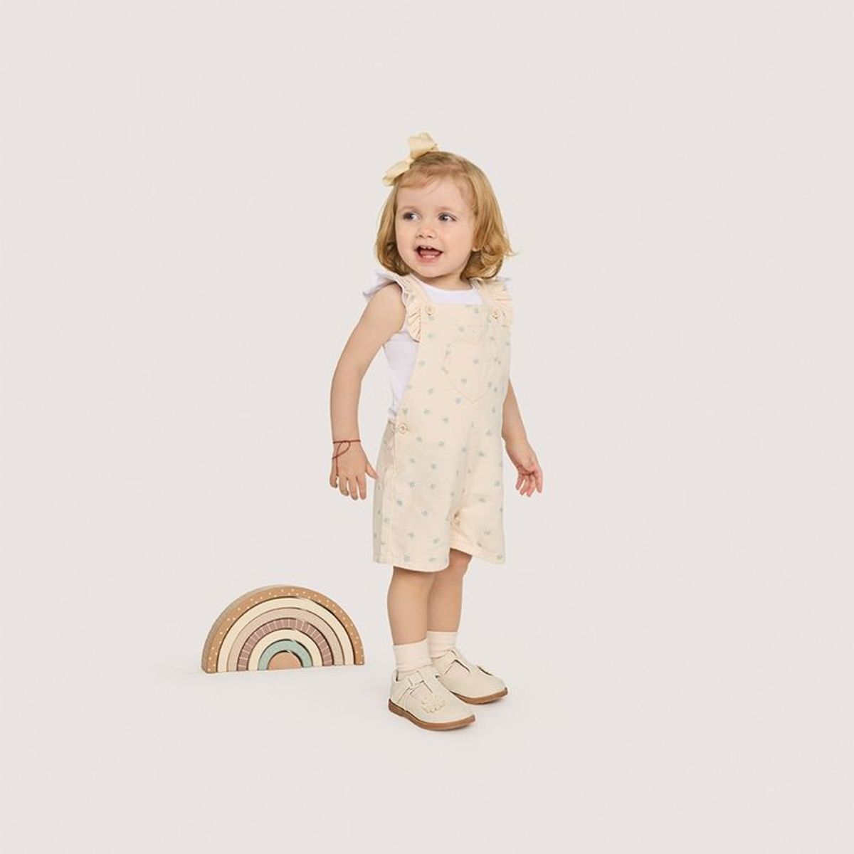 YAMP - Overol Bebé Niña Algodón Yamp