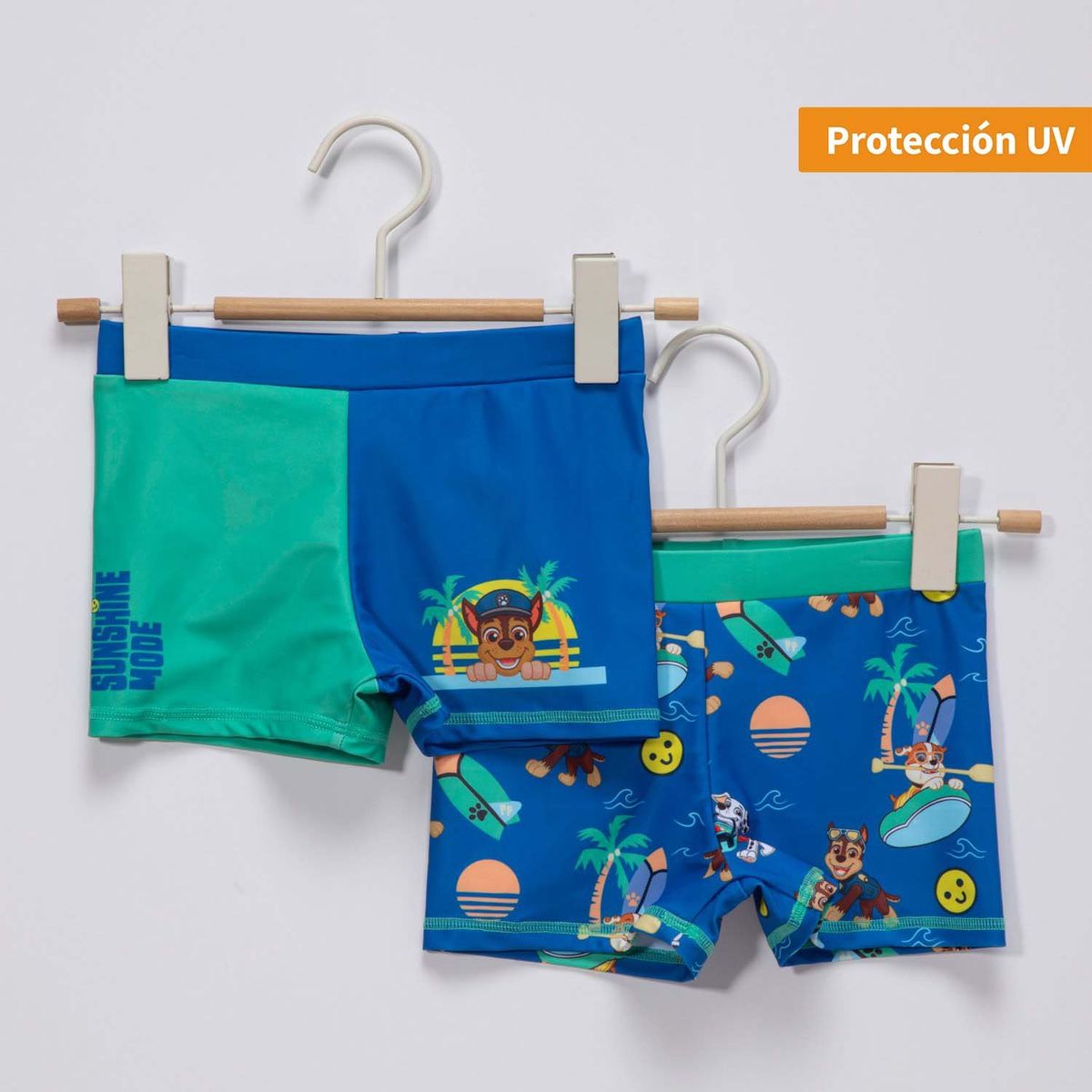 PAW PATROL - Traje De Baño Niño Pack X2 Paw Patrol