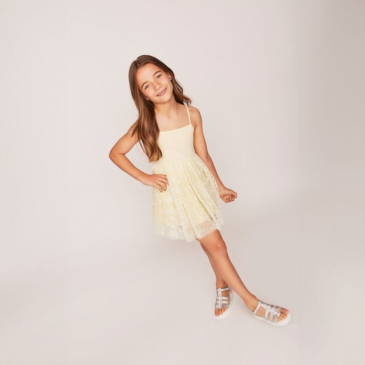 YAMP - Vestido Niña Algodón Yamp