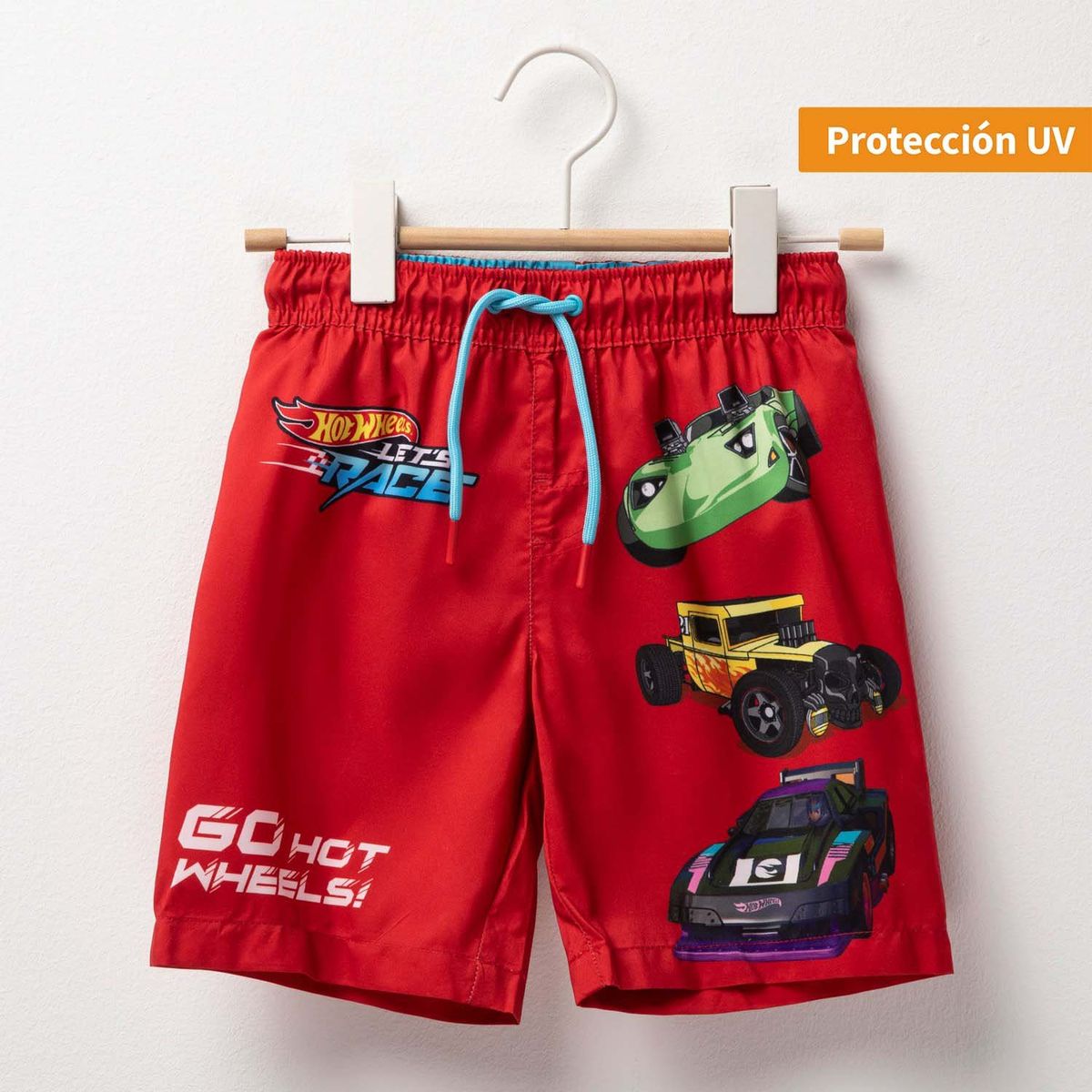 HOT WHEELS - Ropa de Baño Niño Hot Wheels