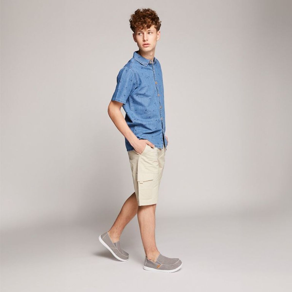 FEDERATION - Camisa Niño Manga Corta Algodón Federation