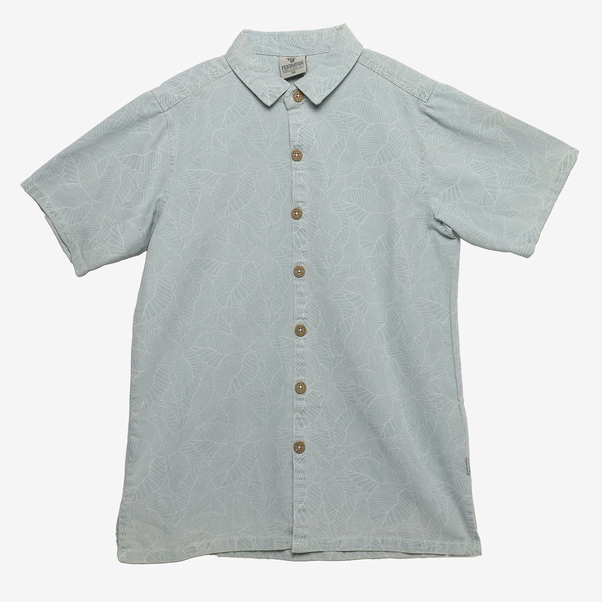 FEDERATION - Camisa Niño Manga Corta Algodón Federation