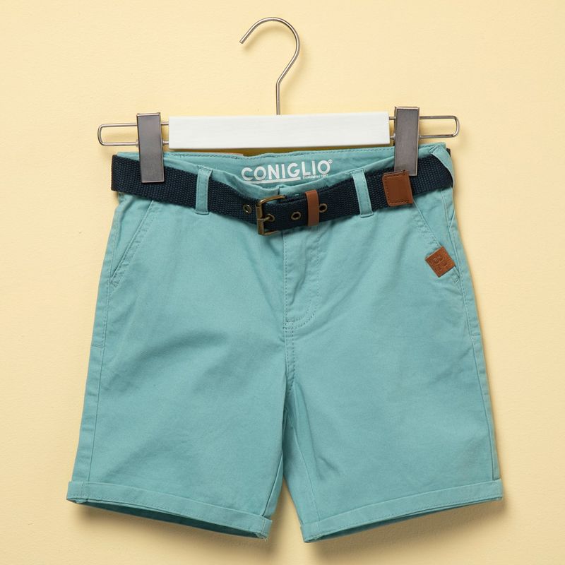 CONIGLIO - Short Coniglio Niño Algodón Con Cinturón