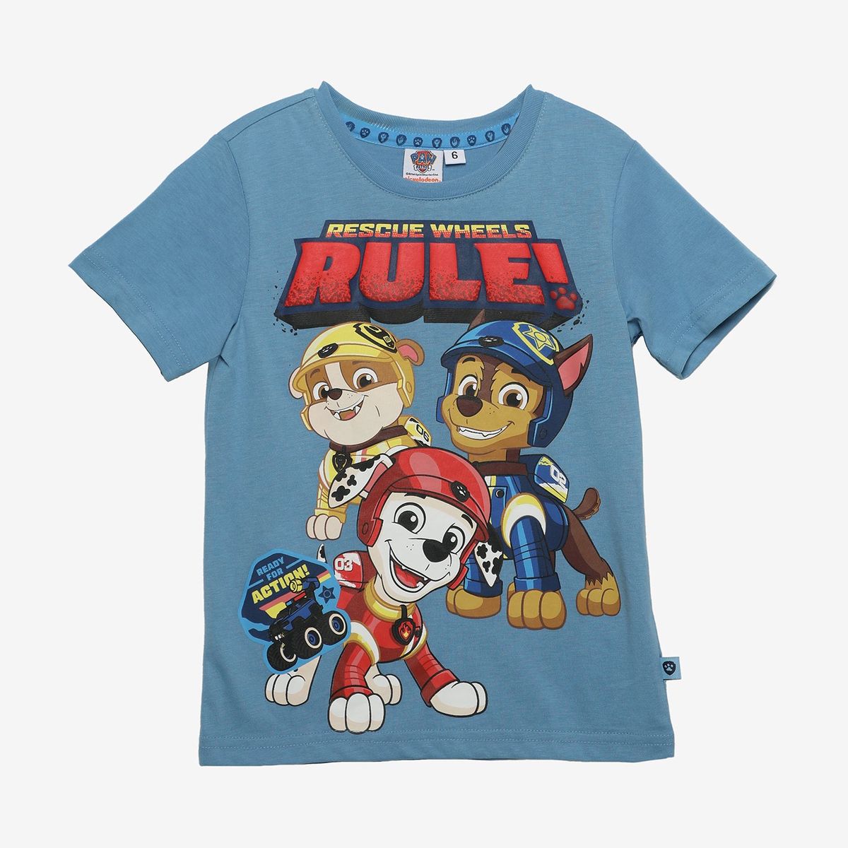 PAW PATROL - Polo Niño Manga Corta Algodón Paw Patrol