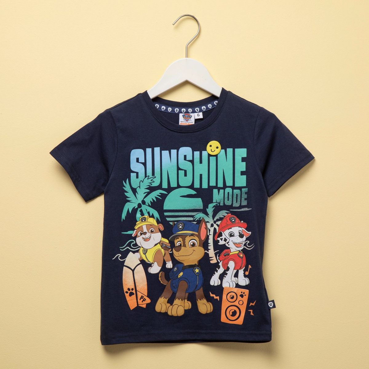 PAW PATROL - Polo Niño Manga Corta Algodón Paw Patrol