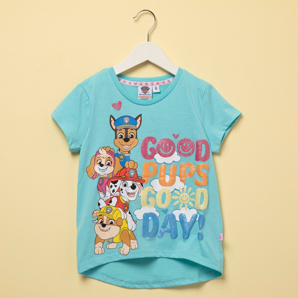 PAW PATROL - Polo Niña Manga Corta Algodón Paw Patrol