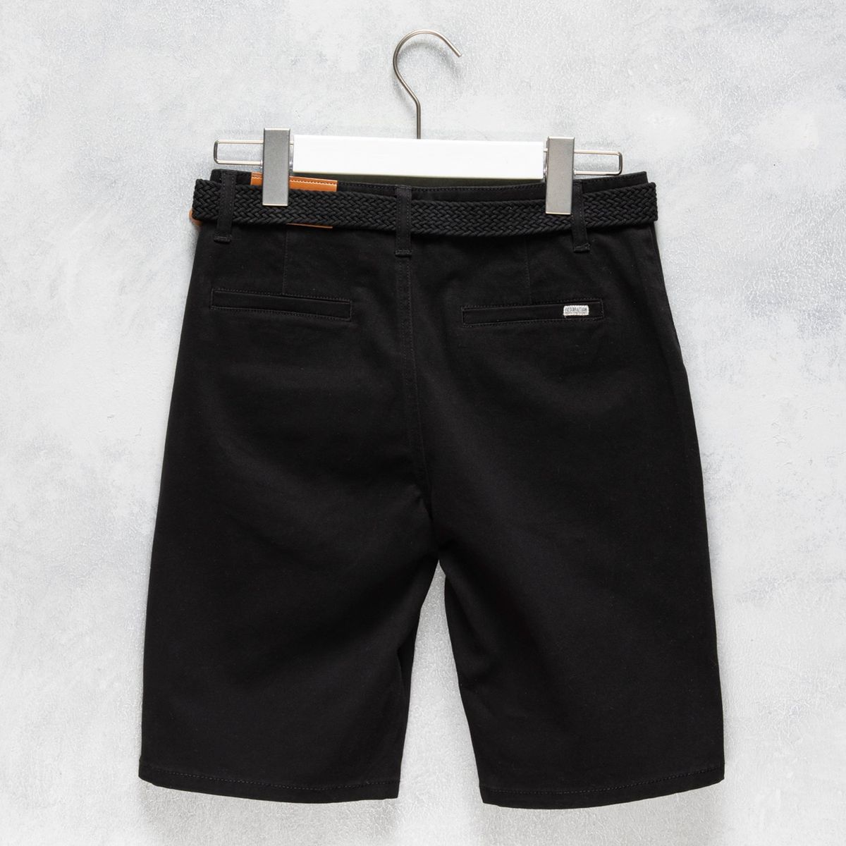 FEDERATION - Short Federation Niño Algodón Con Cinturón