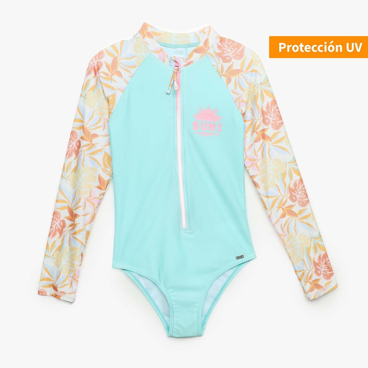 ELEVEN - Traje De Baño Niña Manga Larga Eleven