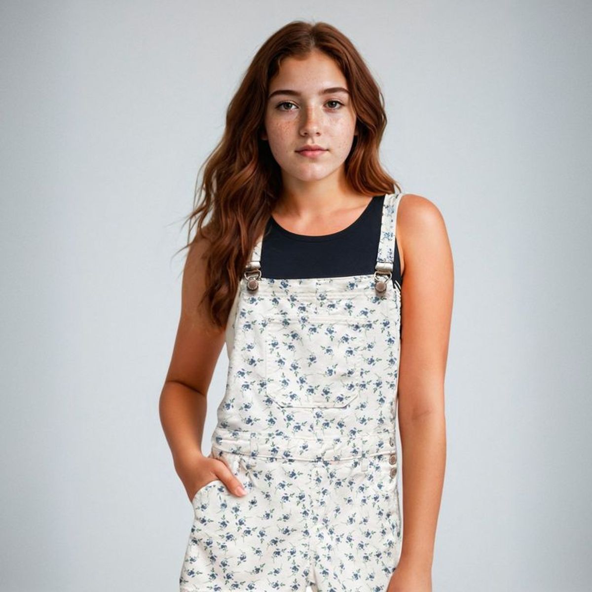 ELEVEN - Overol Eleven Niña Algodón - Estampado