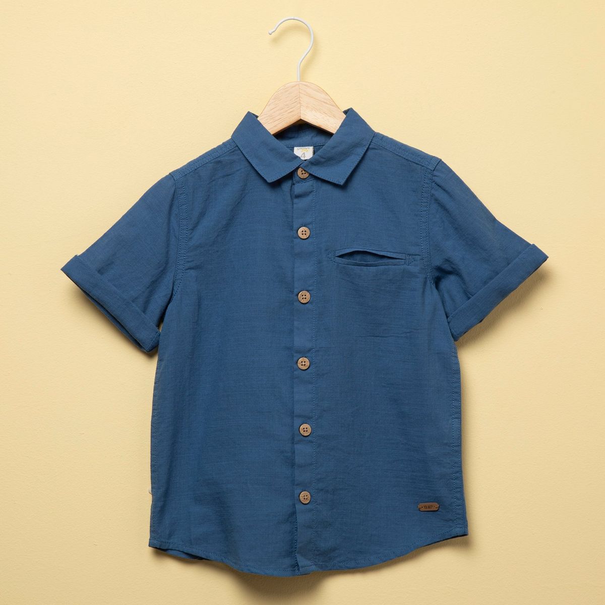 YAMP - Camisa Yamp Niño Algodón Manga Corta