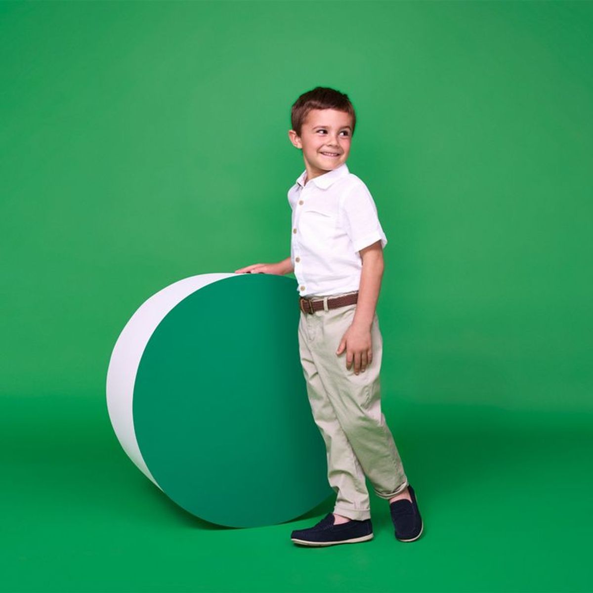 YAMP - Camisa Yamp Niño Algodón Manga Corta