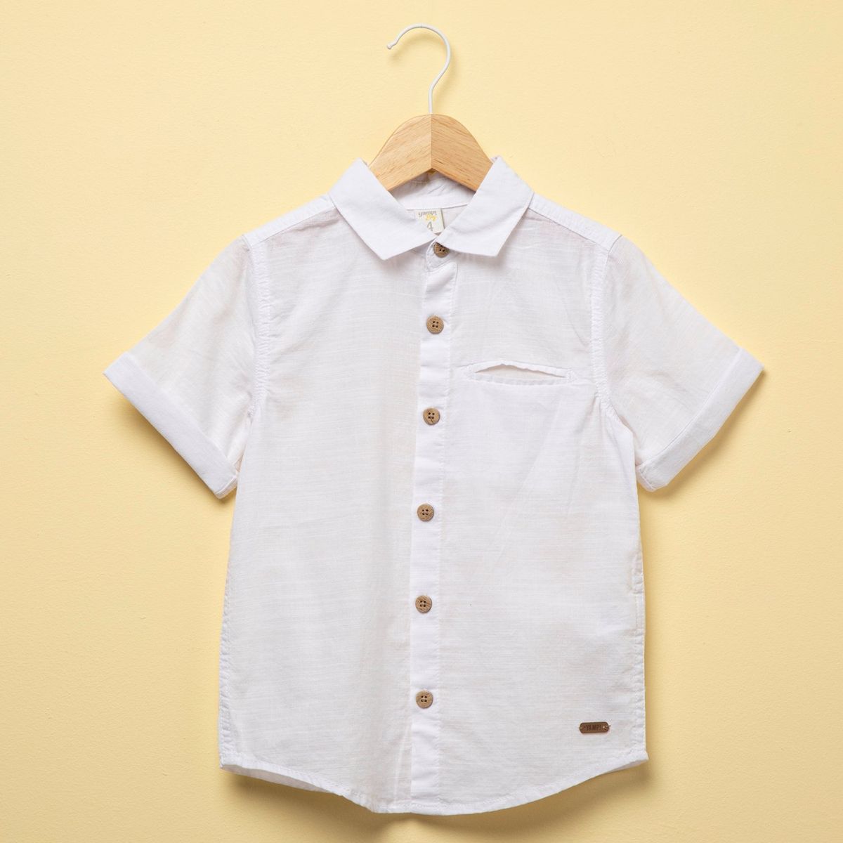 YAMP - Camisa Yamp Niño Algodón Manga Corta
