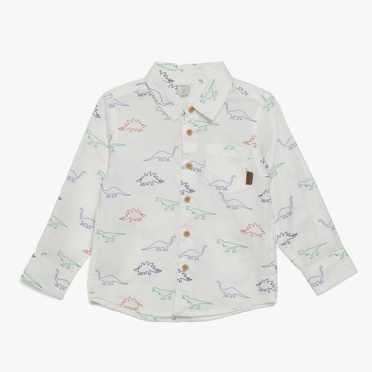 YAMP - Camisa Niño Manga Larga Algodón Yamp