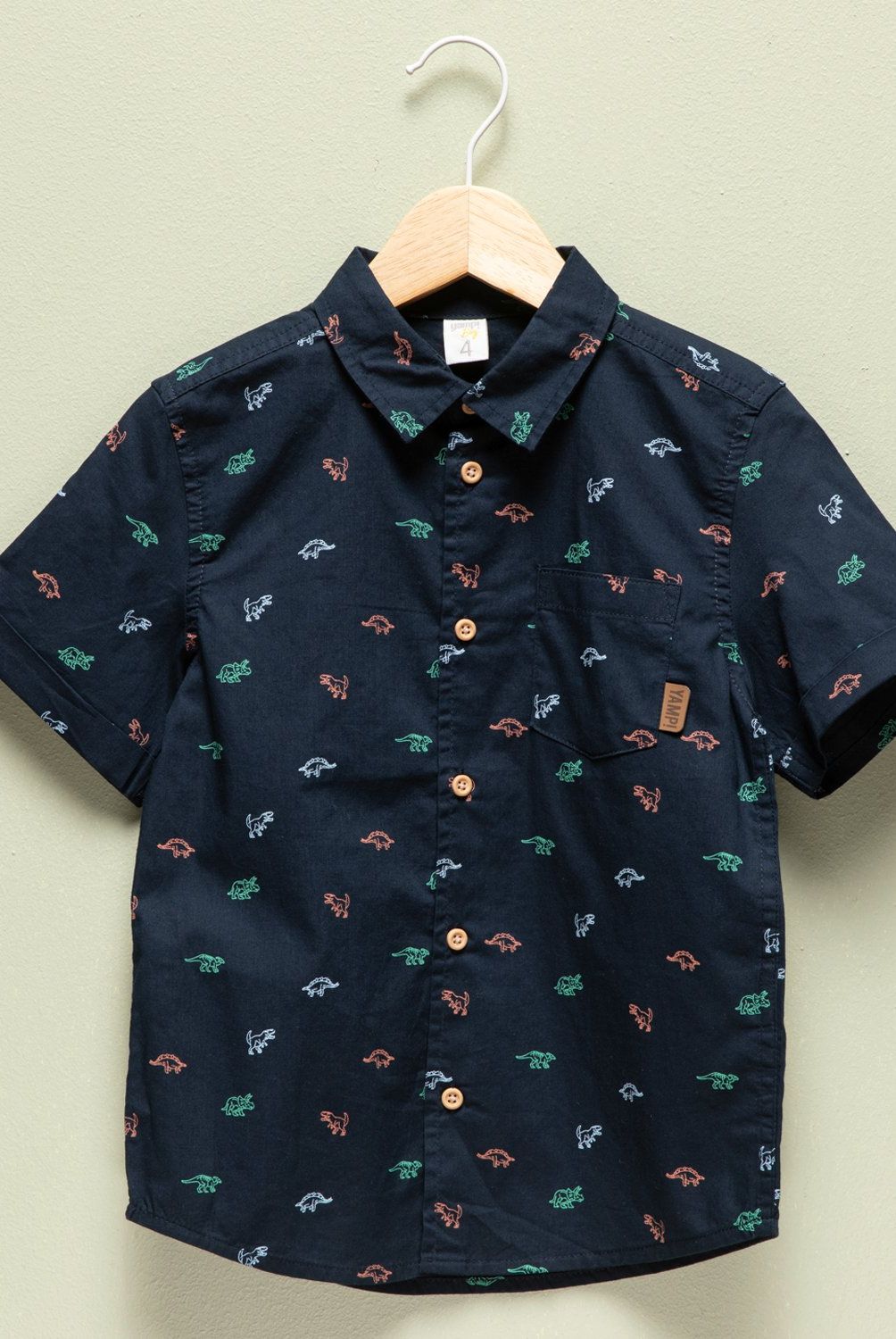YAMP - Camisa Yamp Niño Manga Corta Algodón