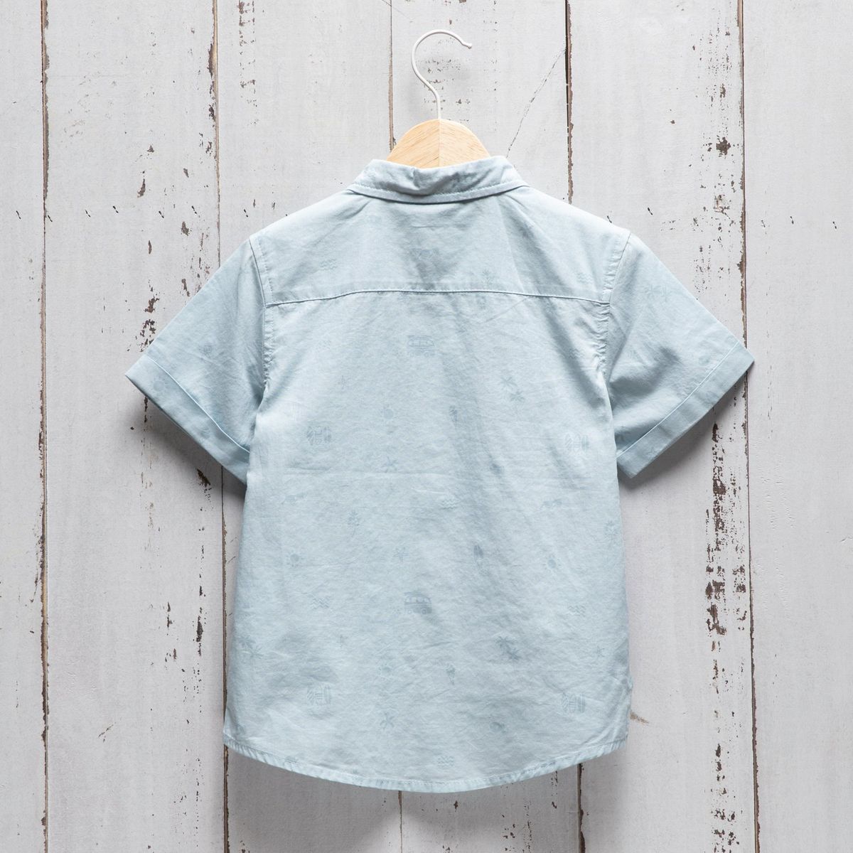 YAMP - Camisa Yamp Niño Manga Corta Algodón