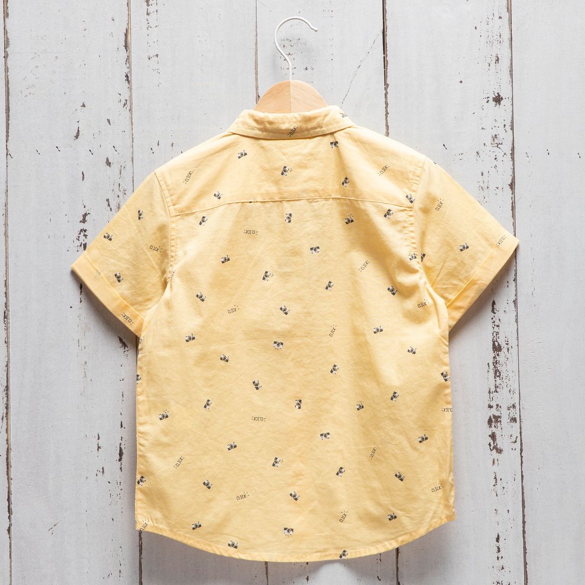 YAMP - Camisa Yamp Niño Manga Corta Algodón