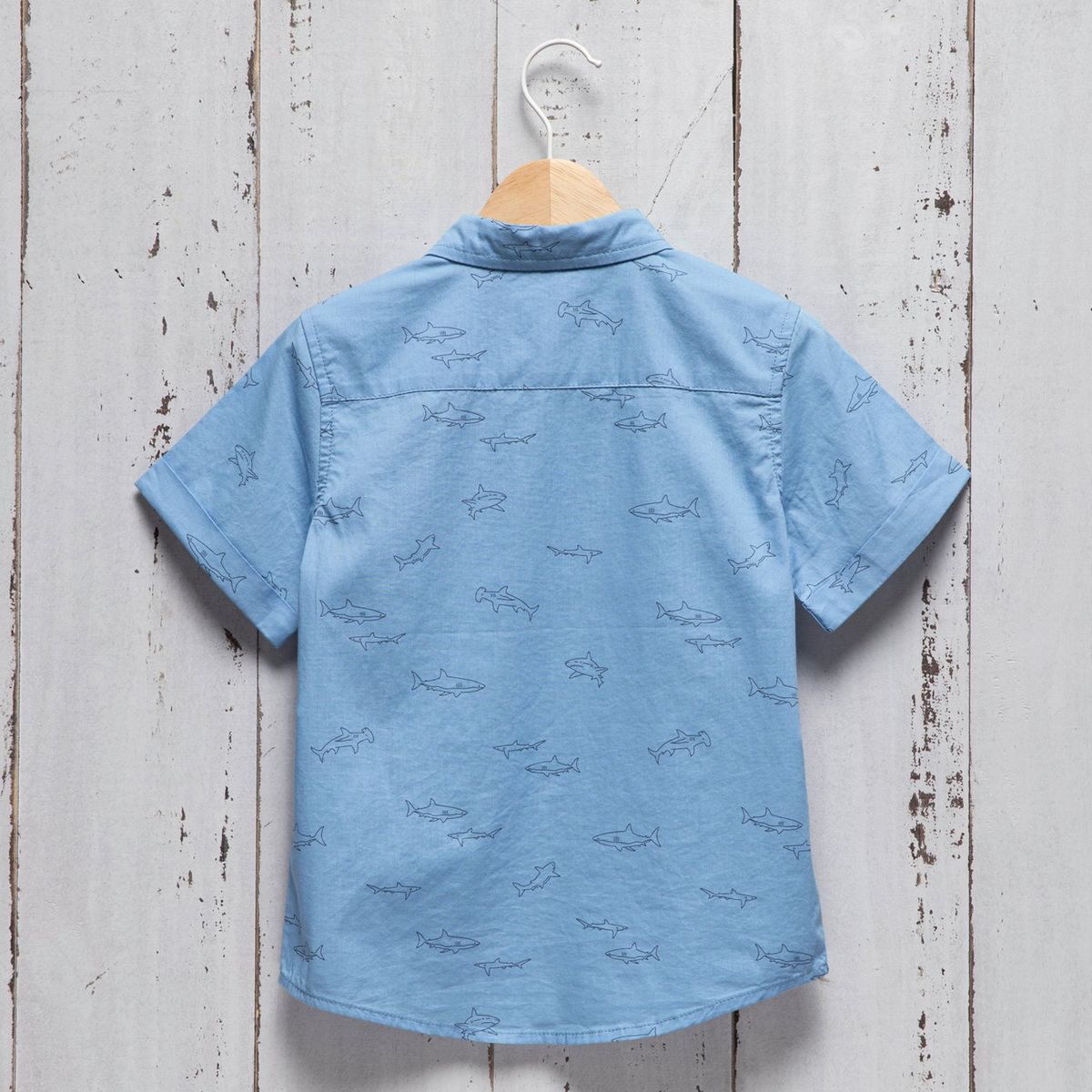 YAMP - Camisa Yamp Niño Manga Corta Algodón