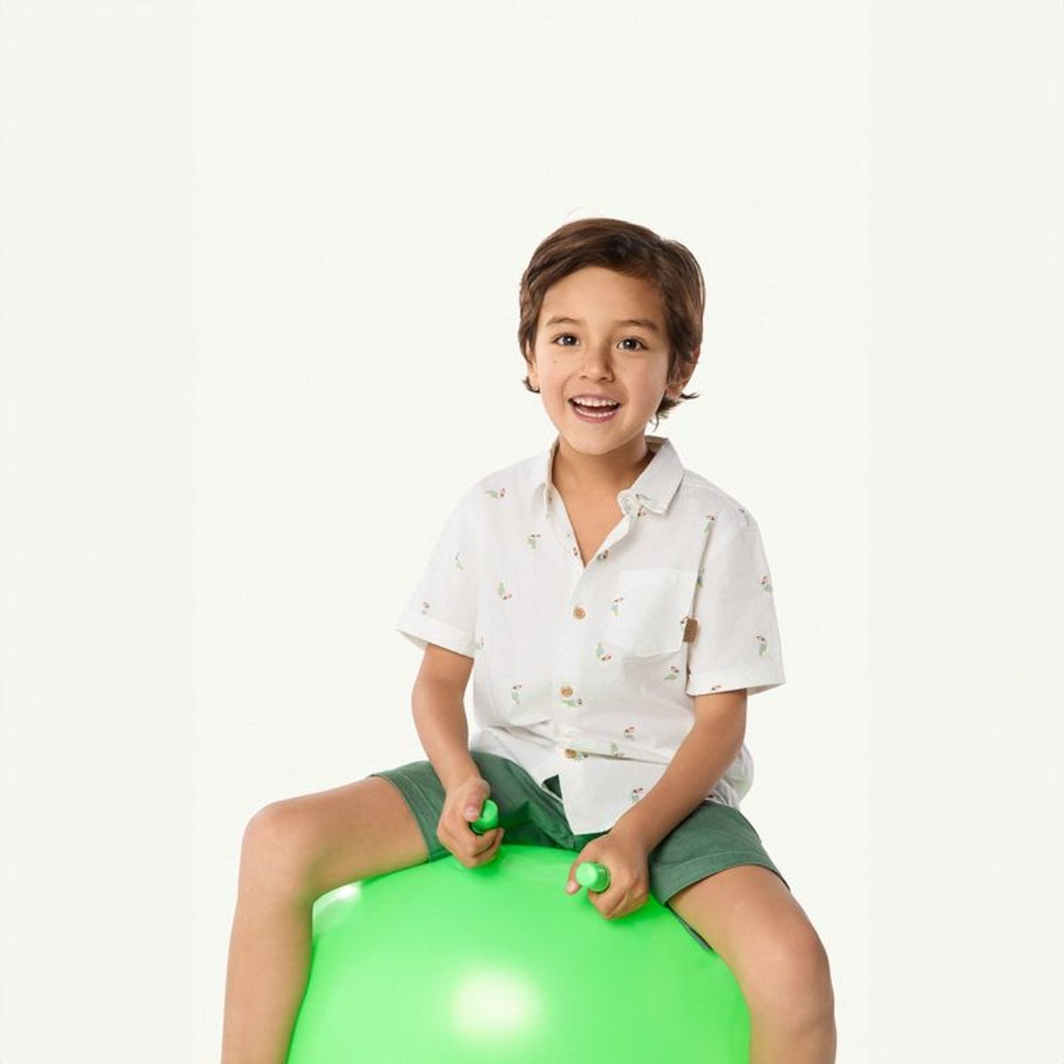 YAMP - Camisa Yamp Niño Manga Corta Algodón