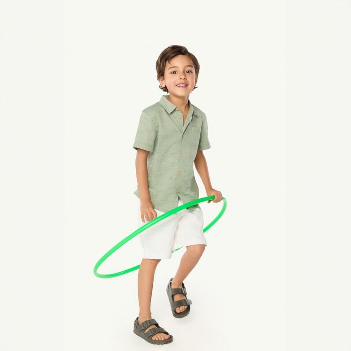 YAMP - Camisa Yamp Niño Manga Corta Algodón