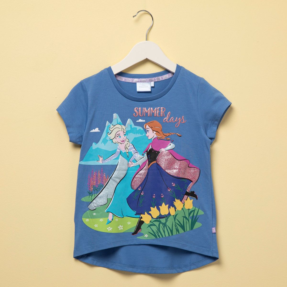 FROZEN - Polo Niña Manga Corta Algodón Frozen