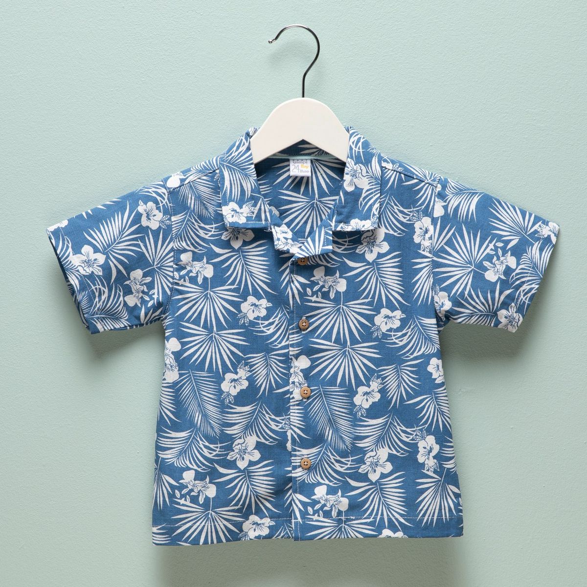 YAMP - Camisa Bebé Niño Manga Corta Algodón Yamp