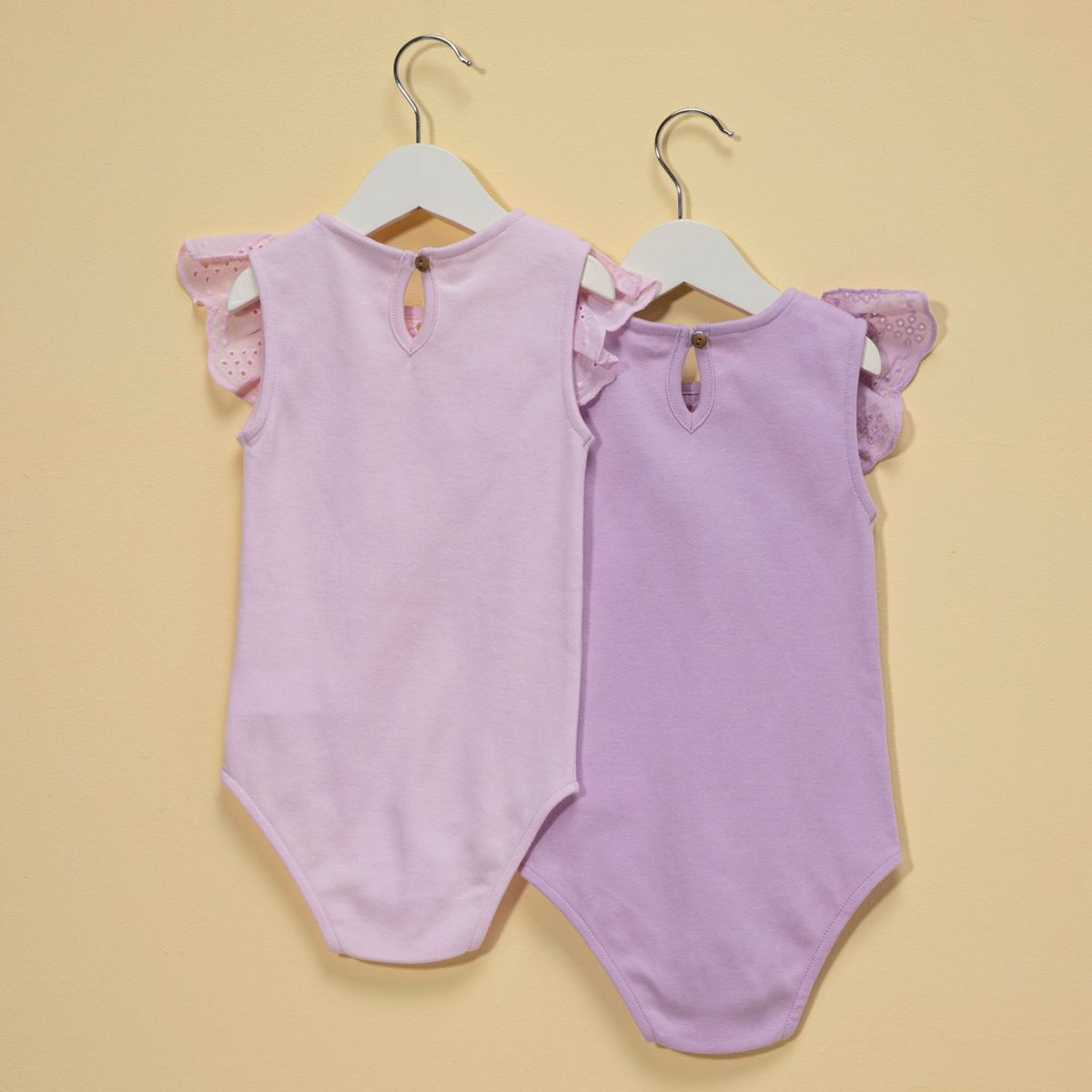 YAMP - Body Bebé Niña Pack X2 Algodón Yamp