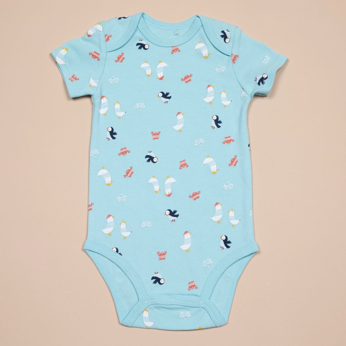 YAMP - Body Bebé Niño Pack X5 Algodón Yamp