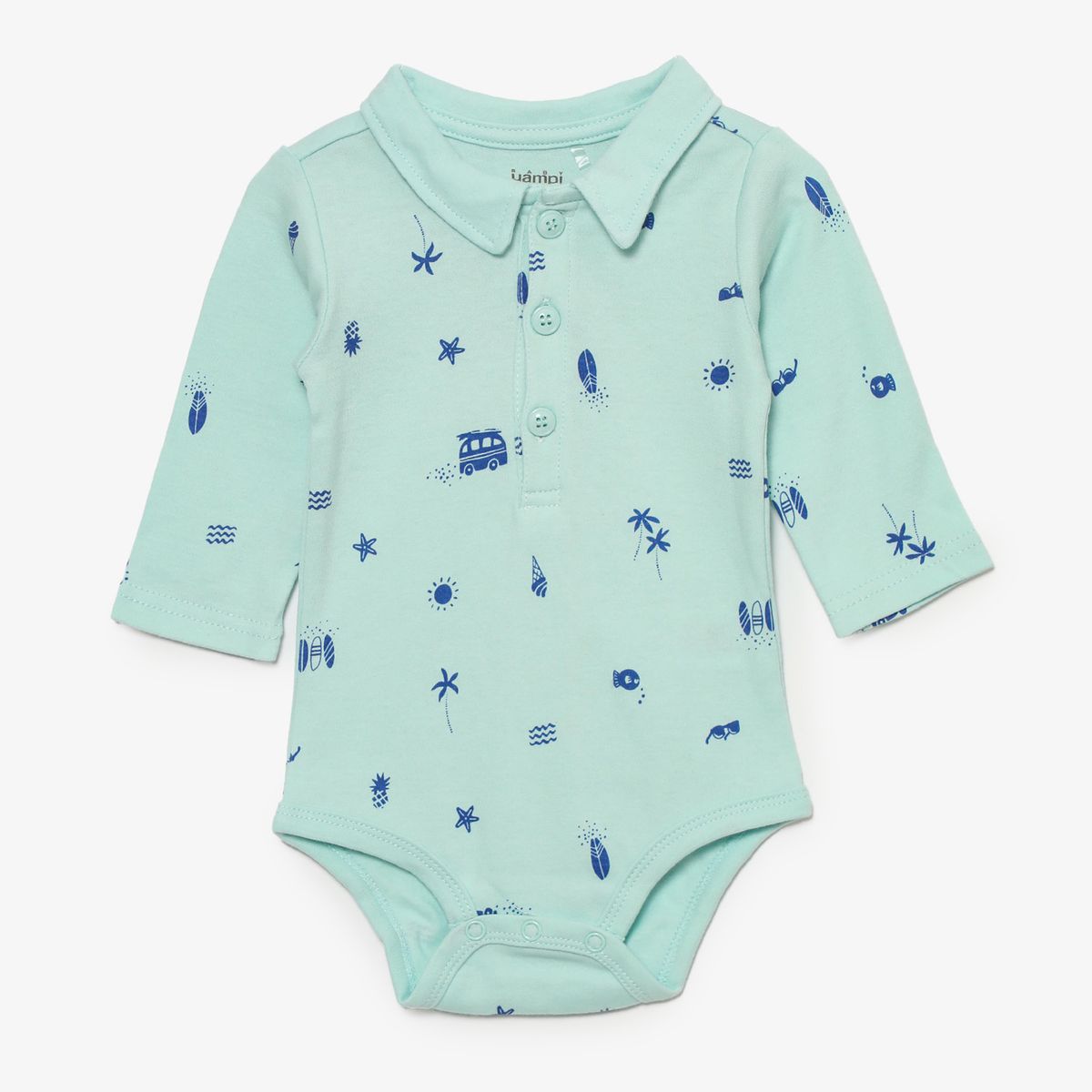 YAMP - Body Bebé Niño Pack X2 Algodón Yamp