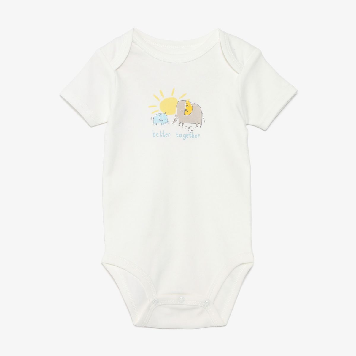 YAMP - Body Bebé Niño Pack X3 Algodón Yamp