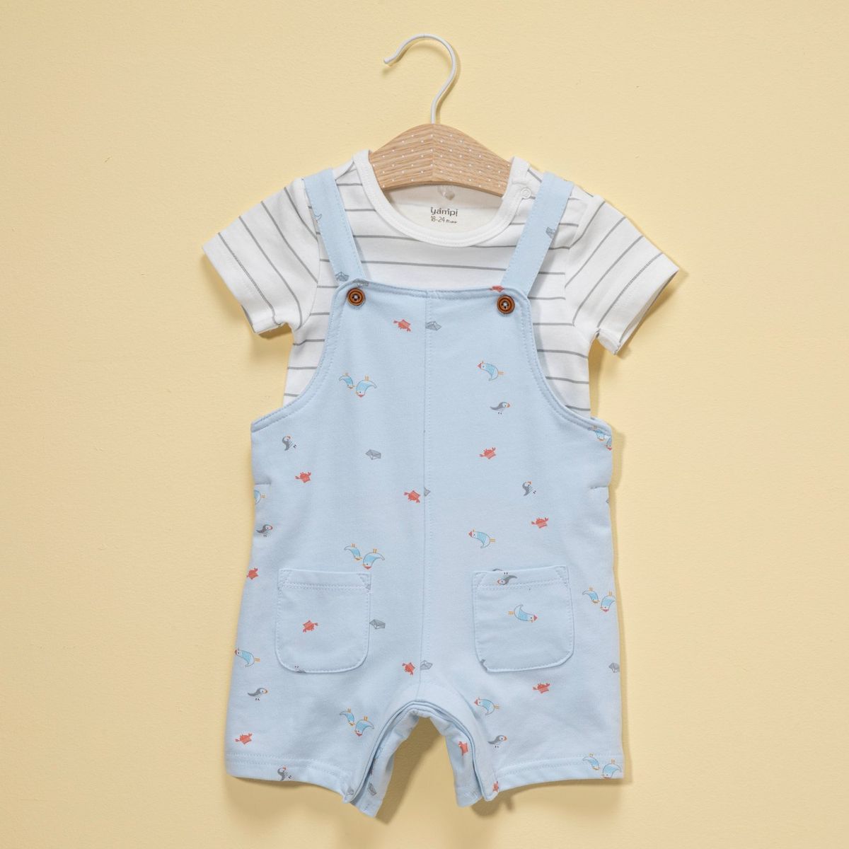 YAMP - Conjunto Bebé Niño Algodón Yamp