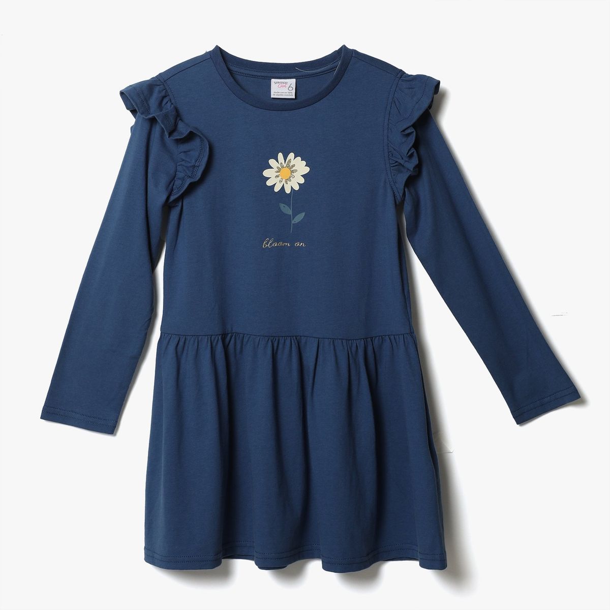 YAMP - Vestido Niña Manga Larga Algodón Yamp