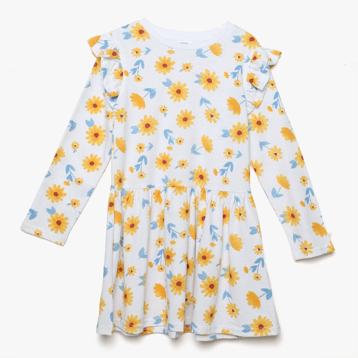 YAMP - Vestido Niña Manga Larga Algodón Yamp