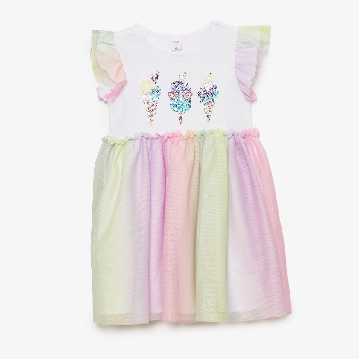 YAMP - Vestido Niña Algodón Yamp