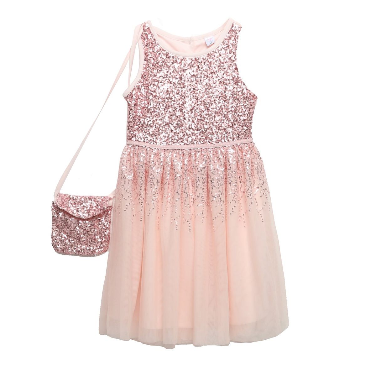 YAMP - Vestido Fiesta con Cartera Niña Yamp