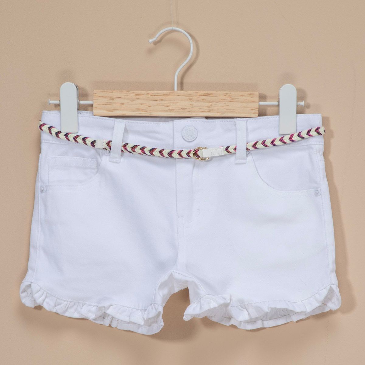 YAMP - Short Yamp Algodón Con Vuelos