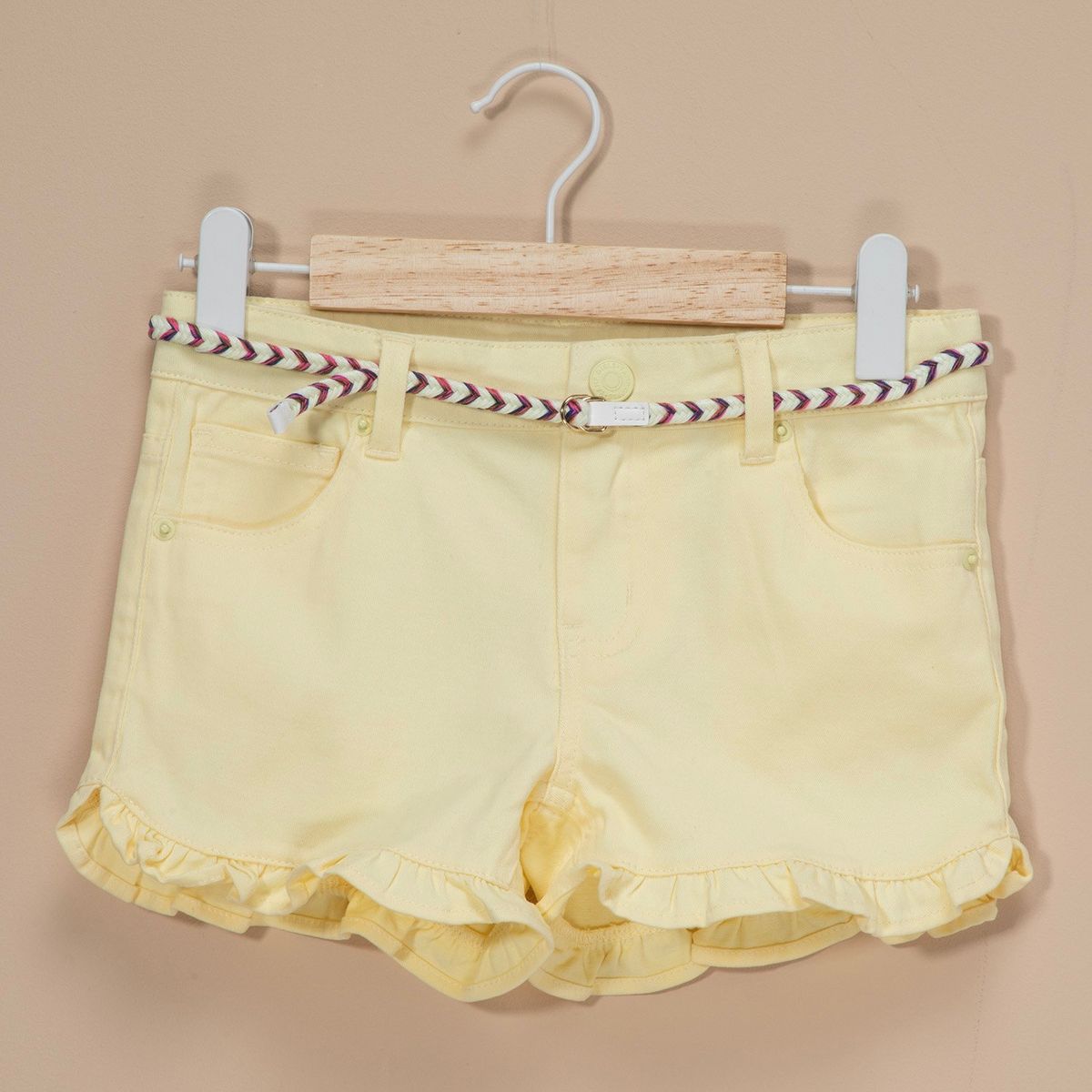 YAMP - Short Yamp Algodón Con Vuelos