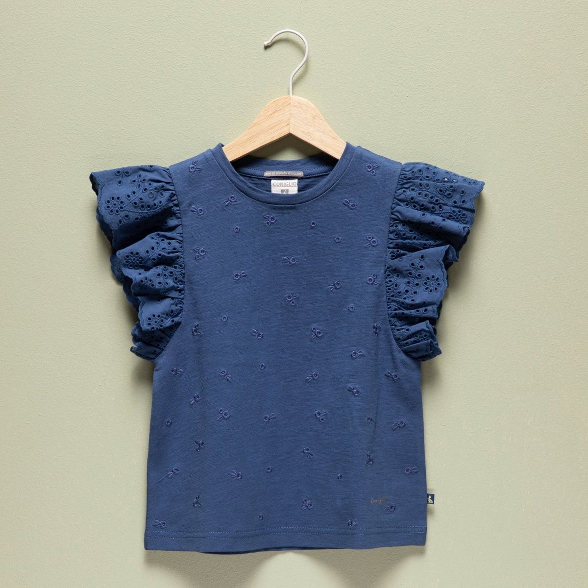 CONIGLIO - Polo Niña Manga Corta Algodón Coniglio