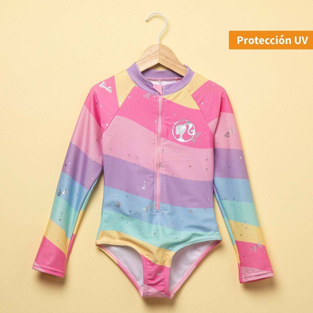BARBIE - Traje De Baño Niña Barbie
