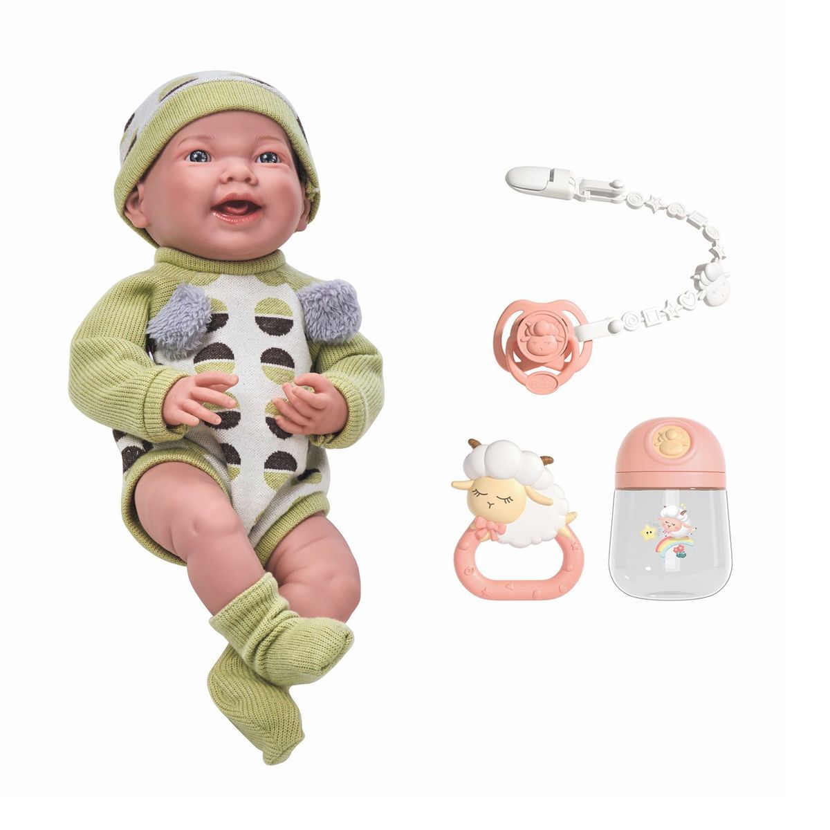 KIDS N PLAY - Juguete Muñeca Bebé Reborn Kids N Play