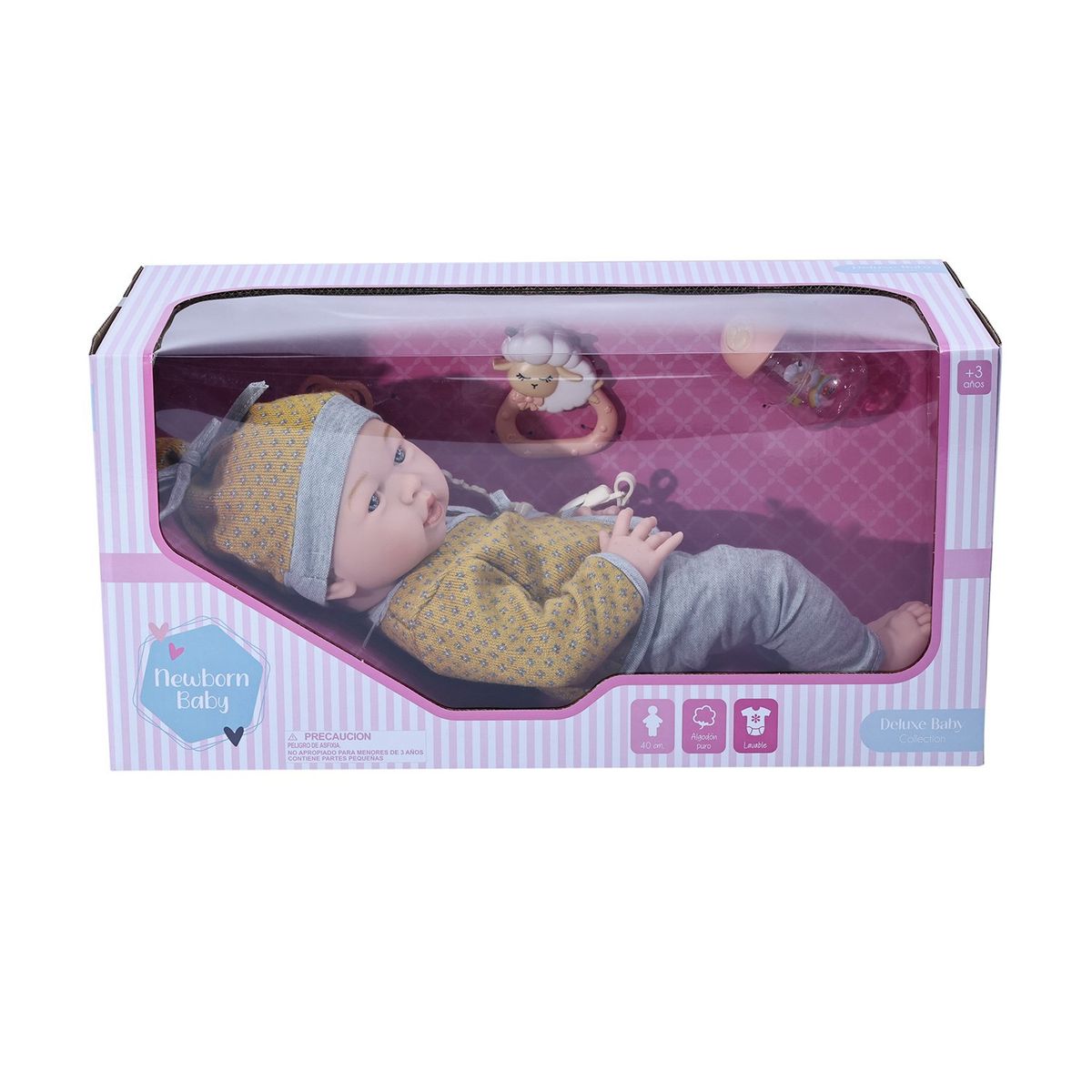 KIDS N PLAY - Juguete Muñeca Bebé Reborn Kids N Play