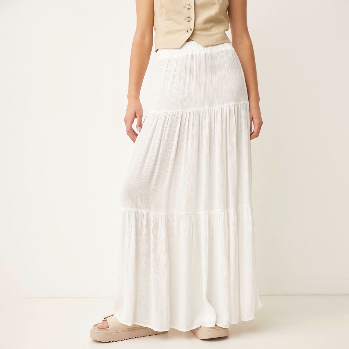 SYBILLA - Falda Larga Casual Mujer Sybilla