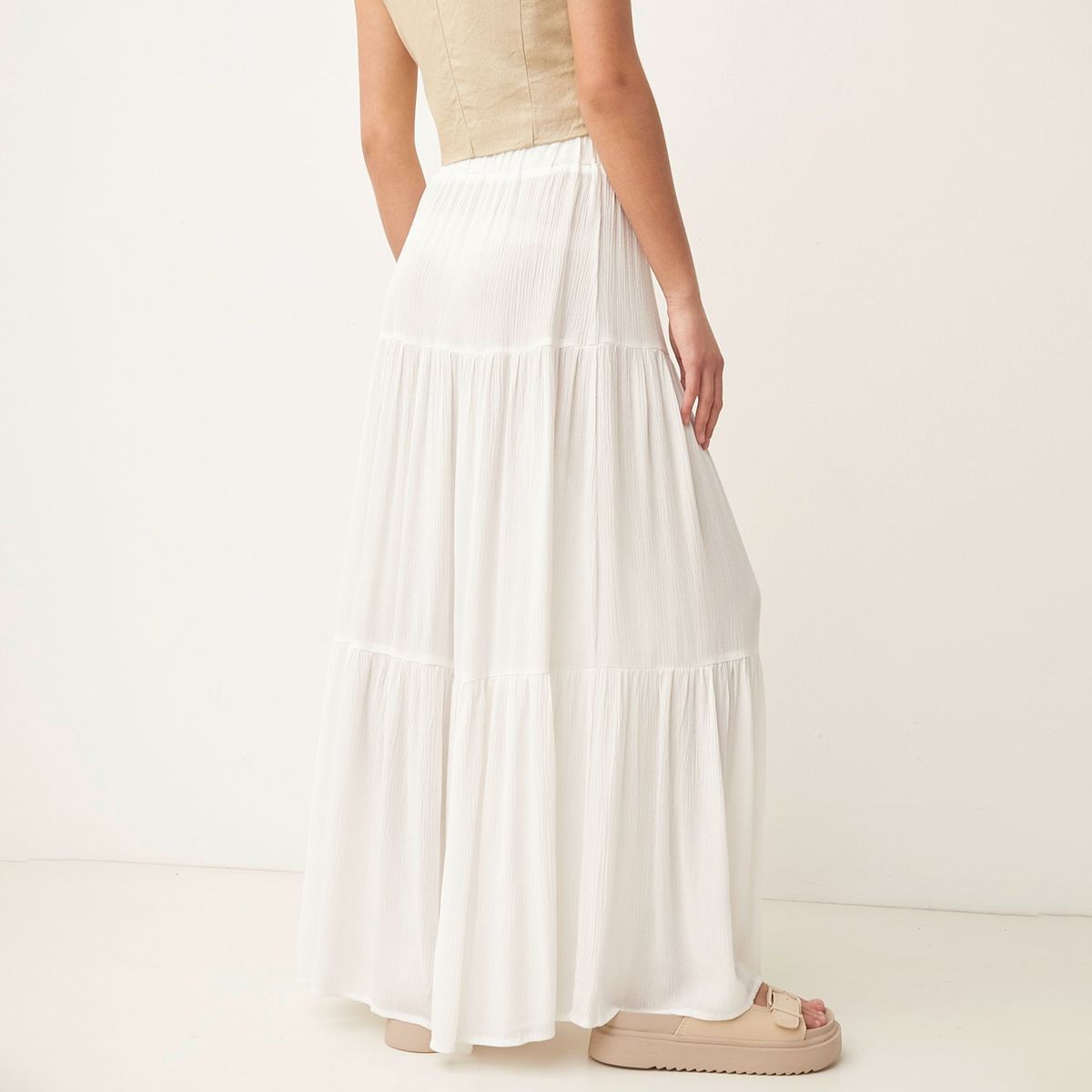 SYBILLA - Falda Larga Casual Mujer Sybilla